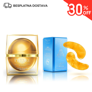 Zlatna Magnetna Maska + Gold Steam Eye Cell Maske